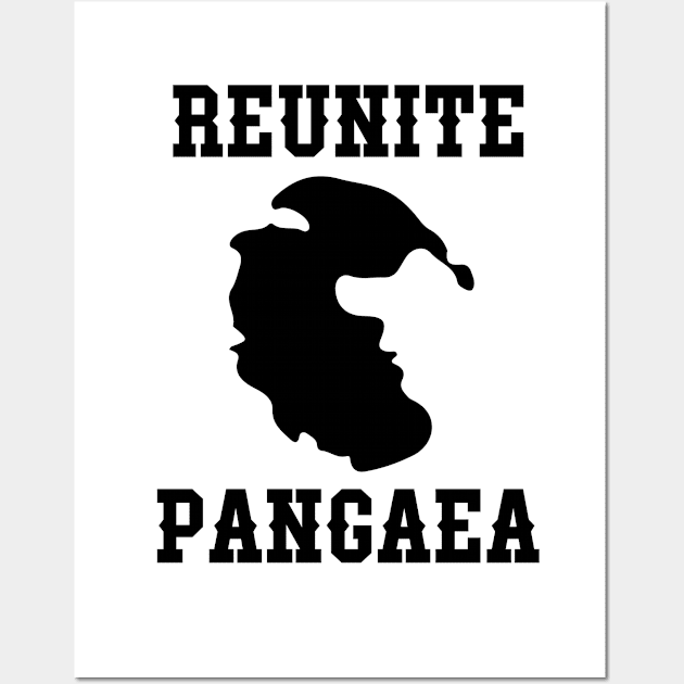 reunite Pangaea T-Shirt Wall Art by IRIS